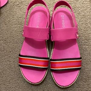 Pink sandals